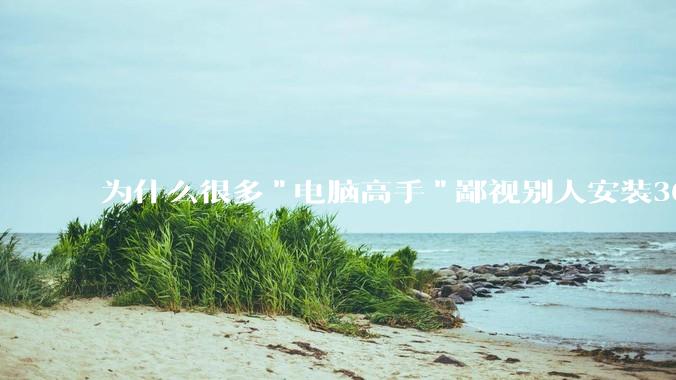 为什么很多"电脑高手"鄙视别人安装360?